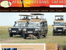 Tablet Screenshot of africaveterans.com